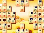 スライドで麻雀牌を消す変則的な上海ゲーム Golden Autumn Mahjong