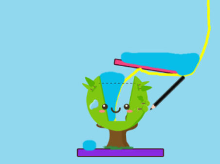 Happy Green Earthのゲームプレイ画像