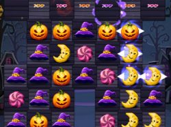 ハロウィンのマッチ3パズルゲーム Happy Halloween