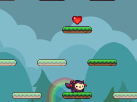 HAPPY HOP ONLINEのゲームプレイ画像