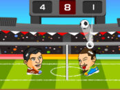 ヘディングだけでバレーするサッカーゲーム HEAD WORLD CUP