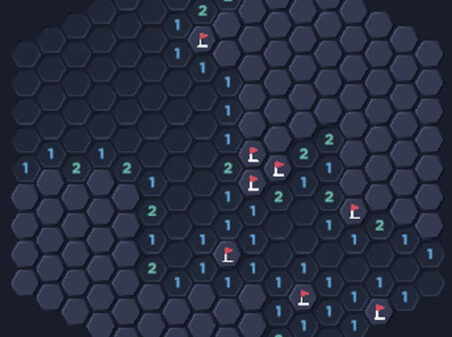 Hex Sweeperのゲームプレイ画像