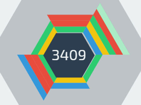 Hextrisのゲームプレイ画像