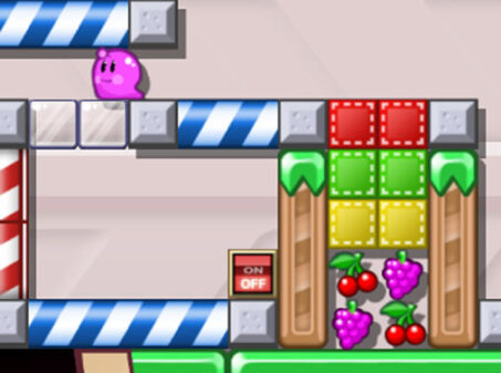 スライムの子供救出パズルゲーム Hoggy 2のゲーム画像