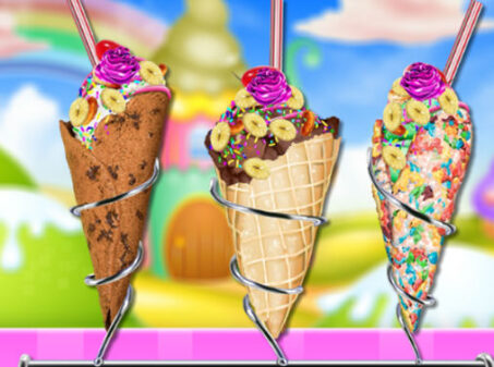 Homemade Ice Cream Cookingのゲームプレイ画像