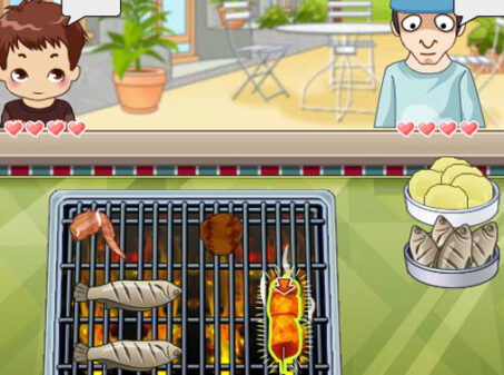 Hot BBQ Partyのゲームプレイ画像