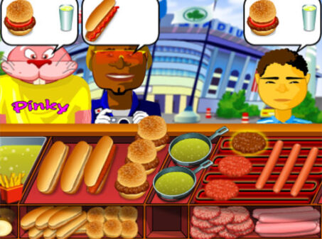 HOT DOG BUSHのゲームプレイ画像