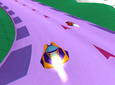 エフゼロ風 無料ゲーム HOVER RACERのゲーム画像