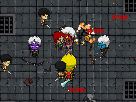 Idle Arzath Revengeのゲームプレイ画像