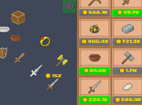 Idle Combineのゲームプレイ画像