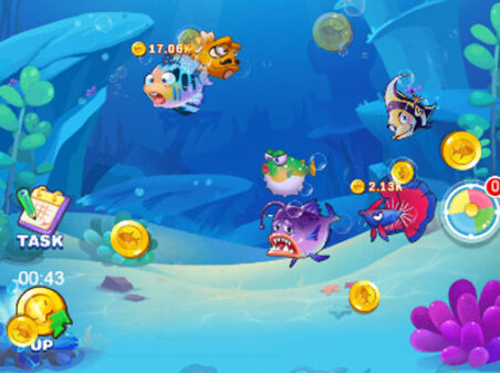 IDLE FISHのゲームプレイ画像