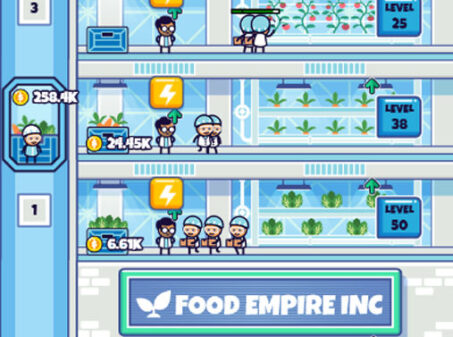 Idle Food Empire Inc.のゲームプレイ画像