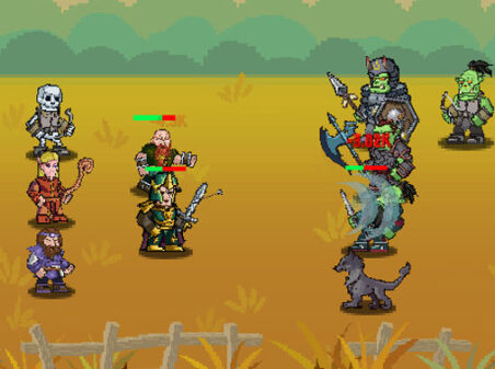 Idle Guardiansのゲームプレイ画像