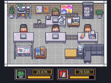 Idle IT Companyのゲームプレイ画像