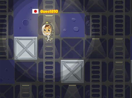 IDLE MINER SPACE RUSHのゲームプレイ画像