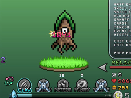 Idle Skillingのゲームプレイ画像