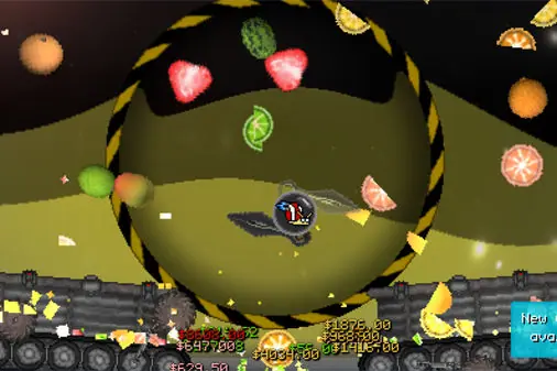 ジュース作成インクレメンタルゲーム【インターギャラクティック ジュースバー】のゲーム画像