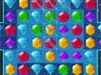 宇宙の鉱石を消していくマッチ3パズルゲーム Jewel Burst