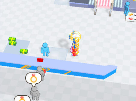 JEWELRY IDLEのゲームプレイ画像