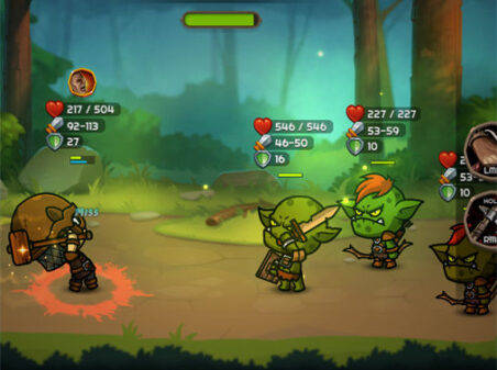 カインダヒーローズのゲームプレイ画像