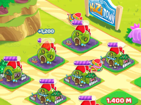 KIZI TOWNのゲームプレイ画像