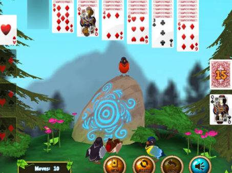 クロンダイク ソリティアのゲームプレイ画像