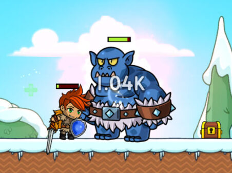 ナイトの育成RPG【KNIGHT HERO ADVENTURE IDLE RPG】のゲーム画像