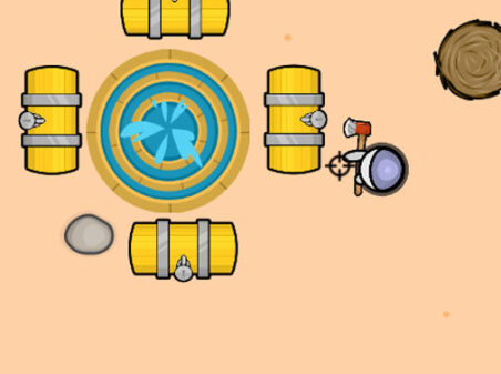 PUBGとフォートナイトをMIXした対戦ゲーム【KRUNT.IO】のゲーム画像