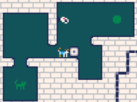 Lab Catのゲームプレイ画像