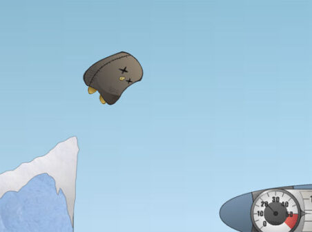 Learn to Fly 2のゲームプレイ画像