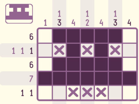 ピクロジ100+のゲームプレイ画像