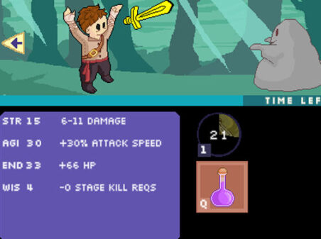 ループで育成するブラウザRPG【Loot Loop Loot】のゲーム画像