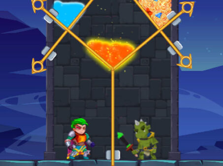 LOVE AND TREASURE QUESTのゲームプレイ画像