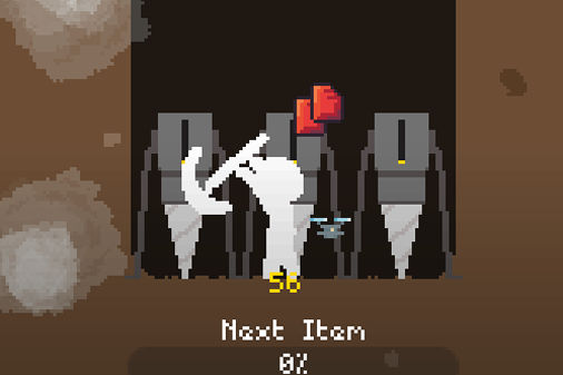 ラッキーディグのゲームプレイ画像