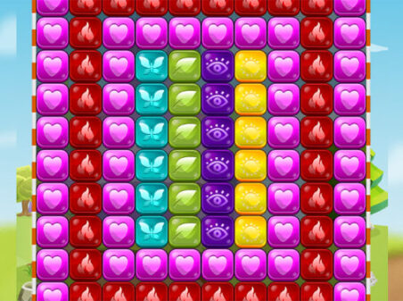 魔法石のさめがめパズル【Magic Match】のゲーム画像