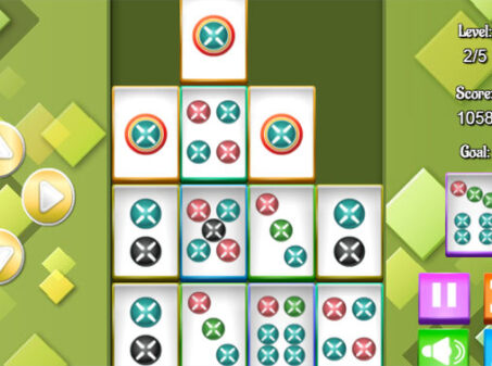 Mahjong 2048のゲームプレイ画像