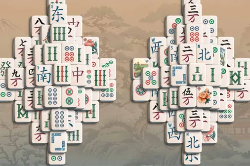 昔ながらの上海ゲーム【マージャン・クラシック (Mahjong Classic)】のゲーム画像