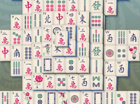 タイムアタック制の上海ゲーム Mahjong Timeのゲーム画像