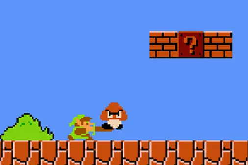 スーパーマリオ クロスオーバーのゲームプレイ画像