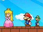 ピーチ姫にコインを届けるアクションパズル：Mario Partner Adventure
