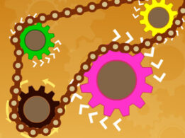ギアにチェーンをかける思考型パズル【master Gear】