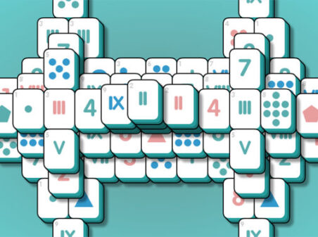 Math Mahjong Relaxのゲームプレイ画像