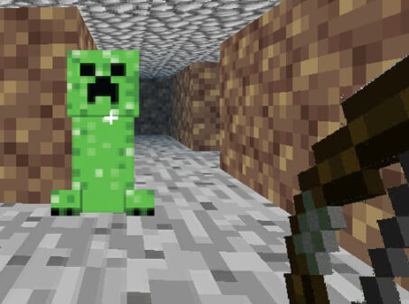 MAZECRAFTのゲームプレイ画像