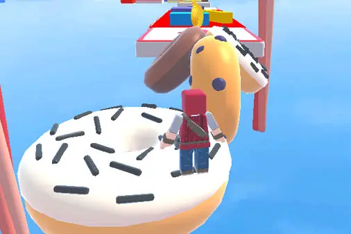 ロブロックス風の長距離パルクール【メガパルクール】のゲーム画像