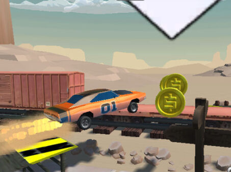 MEGA RAMP RACEのゲームプレイ画像