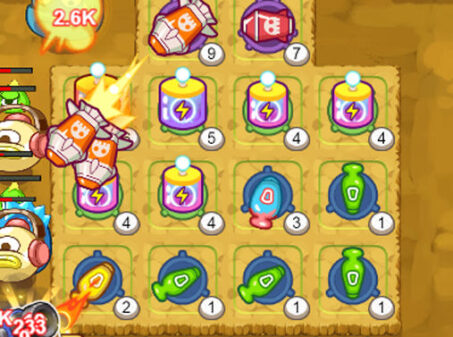 Merge Defenseのゲームプレイ画像