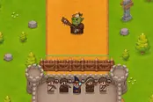 兵士を合体して城を守る防衛ゲーム【マージディフェンス (Merge Defense: Army Behind the Wall)】のゲーム画像