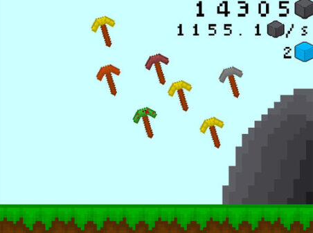 MERGE PICKAXEのゲームプレイ画像