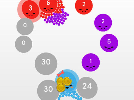 MICROWARSのゲームプレイ画像