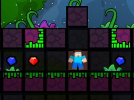 Minecaves Lost in Spaceのゲームプレイ画像